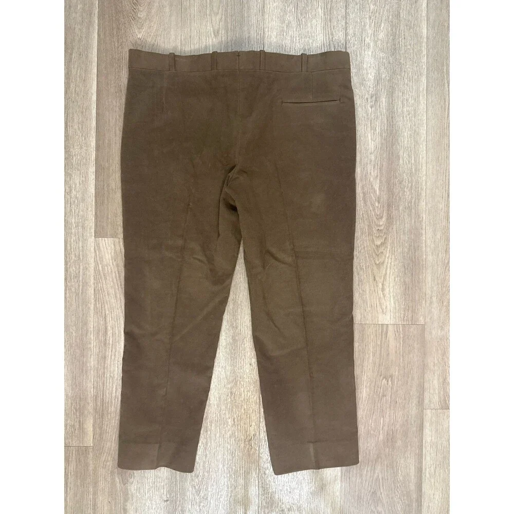 Raymond Partito Philadelphia Two Piece Custom Suit 2019 ~52R Suede Pants 42x28